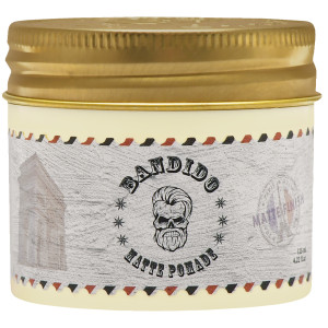 Bandido Matte Pomade – matowa pomada do włosów, mocne utrwalenie, 125ml