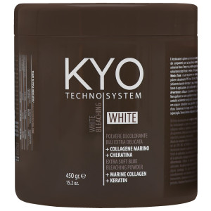 KYO Techno System White Bleaching Powder – bezpyłowy proszek rozjaśniający do włosów, 450g