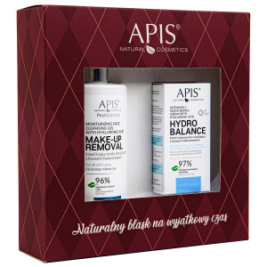 Apis Zestaw Hydro Balance – intensywnie nawilżająca pielęgnacja twarzy, 300ml+50ml