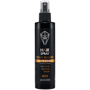Masveri Hair Spray Brave Builder Super Strong – supermocny lakier do włosów, 200ml