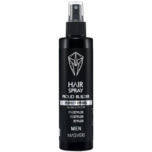 Masveri Hair Spray Proud Builder Perfect Strong – lakier do włosów, 200ml
