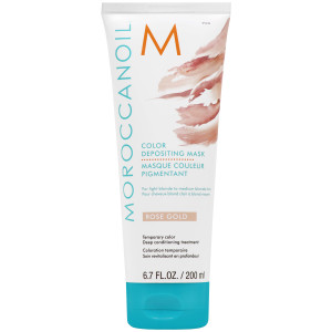 Moroccanoil Color Depositing Mask - arganowa maska koloryzująca do włosów, 200ml Rose Gold | Różowe Złoto