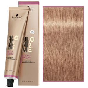 Schwarzkopf Professional BlondMe Pastel Toning - pastelowy toner do włosów blond, 60ml Brown Mahogany | Czekoladowo-Mahoniowy