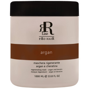 RR Line Argan Star - regenerująca maska do włosów zniszczonych, 1000ml