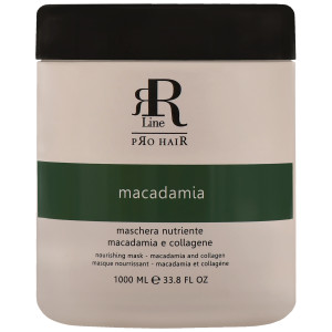 RR Line Macadamia Star - regenerująca maska do włosów zniszczonych, 1000ml