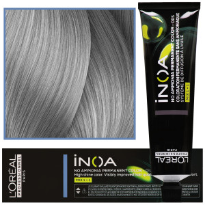Loreal Professionnel Inoa - farba do włosów bez amoniaku z dodatkową ochroną włosa, 60ml 9.11 Bardzo Jasny Blond Popielaty Intensywny