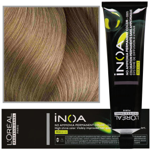 Loreal Professionnel Inoa - farba do włosów bez amoniaku z dodatkową ochroną włosa, 60ml 9 Głęboki Bardzo Jasny Blond