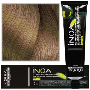Loreal Professionnel Inoa - farba do włosów bez amoniaku z dodatkową ochroną włosa, 60ml 9.0 Bardzo Jasny Blond Miedziany