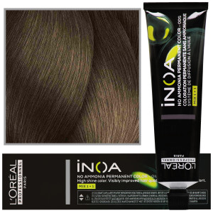 Loreal Professionnel Inoa - farba do włosów bez amoniaku z dodatkową ochroną włosa, 60ml 7 Blond