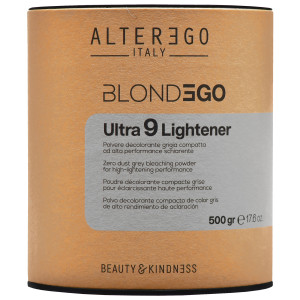 Alter Ego BlondEgo Ultra 9 Lightener Powder - rozjaśniacz do włosów w proszku, 500g