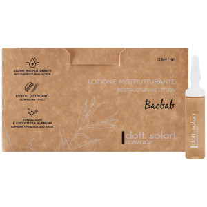Dott. Solari OLEA Baobab Oil – intensywnie odżywczy olejek do włosów, ampułki 12x12ml
