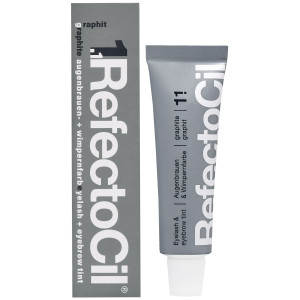 Refectocil henna do brwi i rzęs w żelu 15ml długotrwały efekt podkreślający oprawę oczu 1.1 Grafit