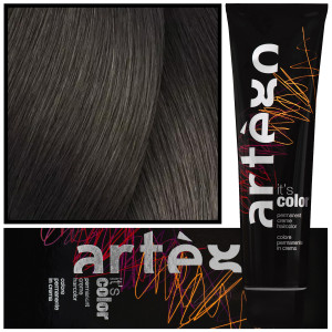 ARTEGO IT'S COLOR - profesjonalna farba w kremie, cała paleta kolorów, 150ml 6.1 - 6A | Ciemny Popielaty Blond