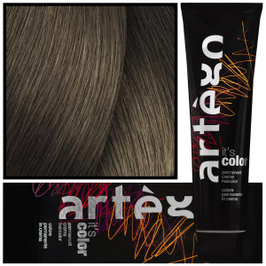 ARTEGO IT'S COLOR - profesjonalna farba w kremie, cała paleta kolorów, 150ml 7.01 - 7NA | Delikatny Popielaty Blond