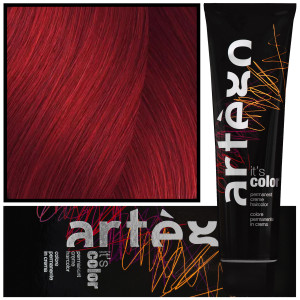 ARTEGO IT'S COLOR - profesjonalna farba w kremie, cała paleta kolorów, 150ml 7F - 7F | Ognista Czerwień