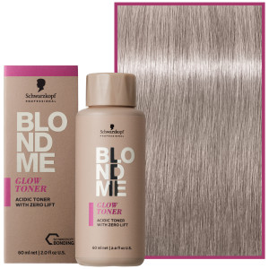 Schwarzkopf BlondMe Glow Toner – profesjonalny toner do włosów blond, 60 ml 9-21 | Steel - Stalowy