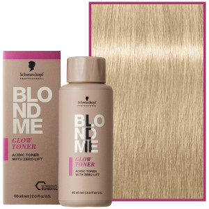 Schwarzkopf BlondMe Glow Toner – profesjonalny toner do włosów blond, 60 ml 9,5-41 | Sand - Piaskowy