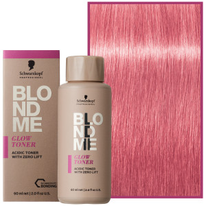 Schwarzkopf BlondMe Glow Toner – profesjonalny toner do włosów blond, 60 ml 9,5-81 | Strawberry - Truskawkowy