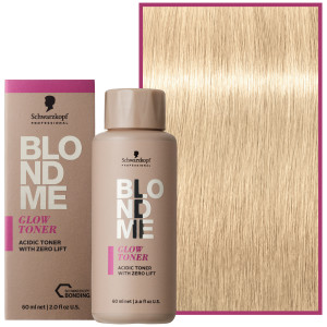 Schwarzkopf BlondMe Glow Toner – profesjonalny toner do włosów blond, 60 ml 10-51 | Frosty Gold - Mroźny Złoty