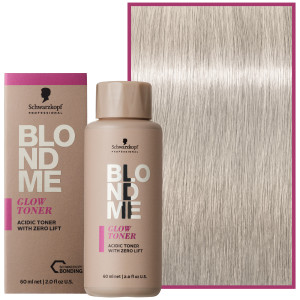 Schwarzkopf BlondMe Glow Toner – profesjonalny toner do włosów blond, 60 ml 10-1 | Ice - Lodowy