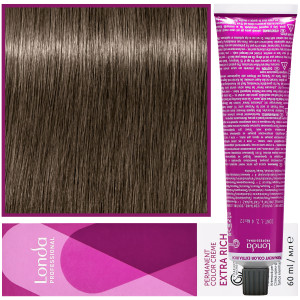 Londa Color - profesjonalna farba do włosów Vitaflection Microspheres, 60ml 7/1 Popielaty średni blond