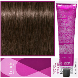 Londa Color - profesjonalna farba do włosów Vitaflection Microspheres, 60ml 5/71 Popielato-brązowy jasny brąz