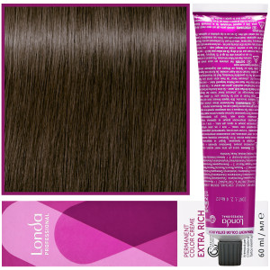 Londa Color - profesjonalna farba do włosów Vitaflection Microspheres, 60ml 4/07 Średni Brąz Naturalny