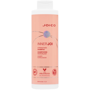 Joico InnerJoi Strengthen Shampoo – wzmacniający szampon do włosów zniszczonych, 1000 ml