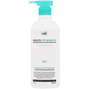 La'dor Keratin LPP Shampoo – regenerujący szampon do włosów suchych i zniszczonych, 530 ml