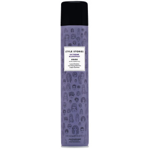 Alfaparf Style Stories Extreme Hairspray - lakier nabłyszczający do włosów, 500ml