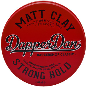 Dapper Dan Matt Clay - glinka o silnym chwycie i naturalnie matowym wykończeniu, 100ml