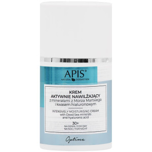 Apis Optima 30+ krem nawilżający z minerałami z Morza Martwego 50ml