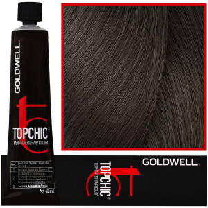Goldwell Topchic - profesjonalna farba do włosów, 60ml 4-B Ciemny Beżowy Brąz