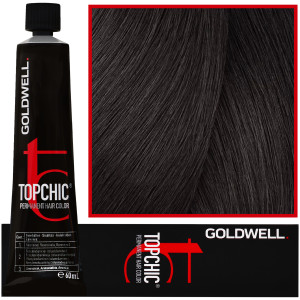 Goldwell Topchic - profesjonalna farba do włosów, 60ml 3-NN Ekstra Ciemny Brąz
