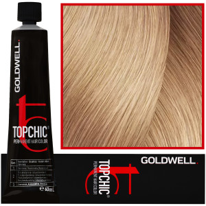Goldwell Topchic - profesjonalna farba do włosów, 60ml 10-GB Ekstra Jasny Złoty Beż