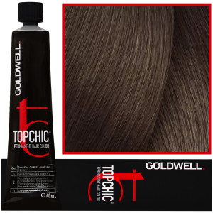 Goldwell Topchic - profesjonalna farba do włosów, 60ml 6-SB Srebrny Brąz