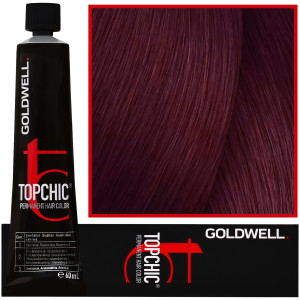 Goldwell Topchic - profesjonalna farba do włosów, 60ml 5-RR MAX Głęboka Czerwień