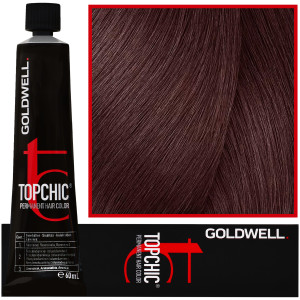 Goldwell Topchic - profesjonalna farba do włosów, 60ml 5-RB Średni Czerwony Brąz