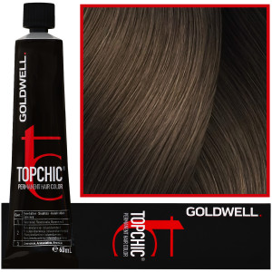 Goldwell Topchic - profesjonalna farba do włosów, 60ml 5-NA Naturalny Popielaty Jasny Brąz