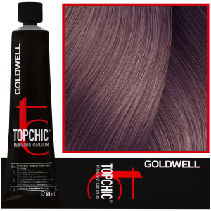 Goldwell Topchic - profesjonalna farba do włosów, 60ml 8CA@PB - Błyszczący chłodny brąz z połyskiem