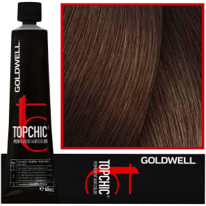 Goldwell Topchic - profesjonalna farba do włosów, 60ml 8-NA Jasny Naturalny Popielaty Blond