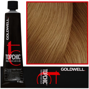 Goldwell Topchic - profesjonalna farba do włosów, 60ml 8-G Jasny Złoty Blond