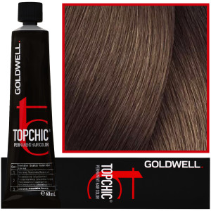 Goldwell Topchic - profesjonalna farba do włosów, 60ml 7-NN Ekstra Mocny Średni Naturalny Blond