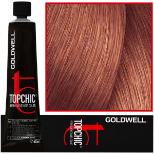 Goldwell Topchic - profesjonalna farba do włosów, 60ml 7-K Średni Miedziany Blond