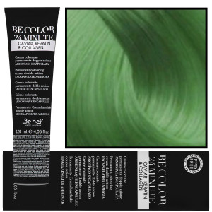 Be Hair Be Color 12 minute - farba do włosów bez amoniaku, 100ml Green | Zielony