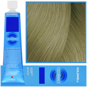 Goldwell Colorance - profesjonalna farba do półtrwałej koloryzacji, 60ml 9MB | Bardzo Jasny Nefrytowy Blond