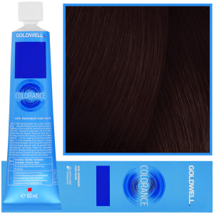 Goldwell Colorance - profesjonalna farba do półtrwałej koloryzacji, 60ml 5MB | Nefrytowy Ciemny Brąz