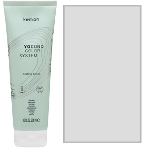 Kemon Yo Cond Color System Toning Conditioner - koloryzująca odżywka do włosów, 250ml Platino | Platyna