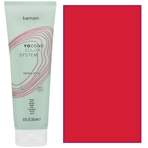 Kemon Yo Cond Color System Toning Conditioner - koloryzująca odżywka do włosów, 250ml Rosso | Czerwień