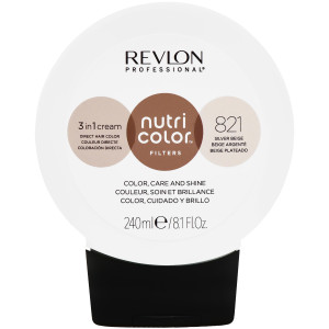 Revlon Nutri Color Mask - Maska koloryzująca do włosów, 240ml 821 Srebrny Beż